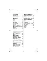 Preview for 2 page of Panasonic KX-TG8202C Operating Instructions Manual