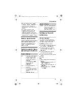 Preview for 15 page of Panasonic KX-TG8202C Operating Instructions Manual