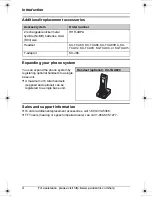 Предварительный просмотр 4 страницы Panasonic KX-TG8231 Operating Instructions Manual