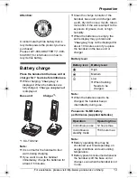 Предварительный просмотр 13 страницы Panasonic KX-TG8231 Operating Instructions Manual