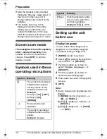 Предварительный просмотр 14 страницы Panasonic KX-TG8231 Operating Instructions Manual