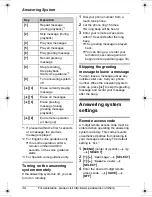 Предварительный просмотр 34 страницы Panasonic KX-TG8231 Operating Instructions Manual