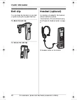 Предварительный просмотр 40 страницы Panasonic KX-TG8231 Operating Instructions Manual