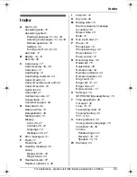 Предварительный просмотр 55 страницы Panasonic KX-TG8231 Operating Instructions Manual