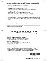 Preview for 56 page of Panasonic KX-TG8231 Operating Instructions Manual