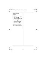 Preview for 16 page of Panasonic KX-TG8280FX Operating Instructions Manual