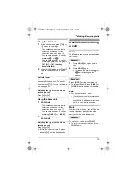 Preview for 19 page of Panasonic KX-TG8280FX Operating Instructions Manual