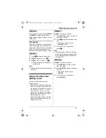 Preview for 21 page of Panasonic KX-TG8280FX Operating Instructions Manual