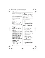 Preview for 22 page of Panasonic KX-TG8280FX Operating Instructions Manual