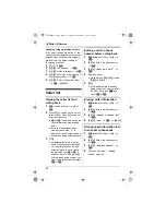 Preview for 34 page of Panasonic KX-TG8280FX Operating Instructions Manual