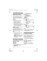 Preview for 36 page of Panasonic KX-TG8280FX Operating Instructions Manual