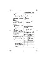 Preview for 39 page of Panasonic KX-TG8280FX Operating Instructions Manual