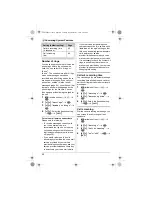 Preview for 42 page of Panasonic KX-TG8280FX Operating Instructions Manual