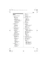 Preview for 57 page of Panasonic KX-TG8280FX Operating Instructions Manual