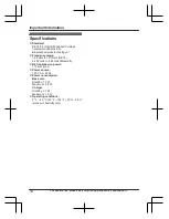 Preview for 10 page of Panasonic KX-TG832SK Operating Instructions Manual