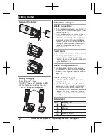 Preview for 12 page of Panasonic KX-TG832SK Operating Instructions Manual