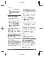 Preview for 18 page of Panasonic KX-TG832SK Operating Instructions Manual