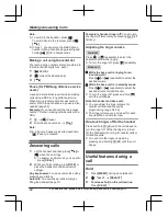 Preview for 22 page of Panasonic KX-TG832SK Operating Instructions Manual