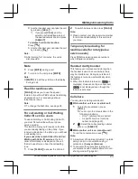 Preview for 23 page of Panasonic KX-TG832SK Operating Instructions Manual