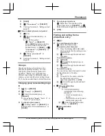 Preview for 29 page of Panasonic KX-TG832SK Operating Instructions Manual