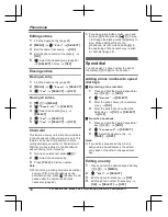 Preview for 30 page of Panasonic KX-TG832SK Operating Instructions Manual