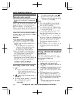 Preview for 48 page of Panasonic KX-TG832SK Operating Instructions Manual