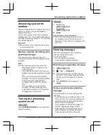 Preview for 51 page of Panasonic KX-TG832SK Operating Instructions Manual