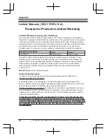 Preview for 84 page of Panasonic KX-TG832SK Operating Instructions Manual