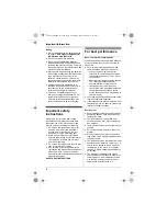 Preview for 6 page of Panasonic KX-TG8411BX Operating Instructions Manual