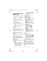 Preview for 15 page of Panasonic KX-TG8411BX Operating Instructions Manual