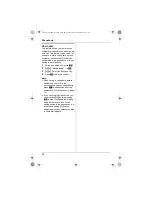 Preview for 20 page of Panasonic KX-TG8411BX Operating Instructions Manual