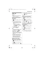 Preview for 31 page of Panasonic KX-TG8411BX Operating Instructions Manual