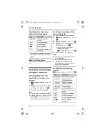 Preview for 34 page of Panasonic KX-TG8411BX Operating Instructions Manual