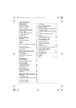 Предварительный просмотр 2 страницы Panasonic KX-TG8411FX Operating Instructions Manual