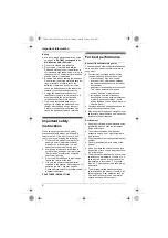 Предварительный просмотр 8 страницы Panasonic KX-TG8411FX Operating Instructions Manual