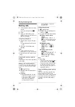 Предварительный просмотр 18 страницы Panasonic KX-TG8411FX Operating Instructions Manual