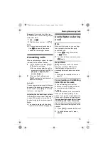 Предварительный просмотр 19 страницы Panasonic KX-TG8411FX Operating Instructions Manual