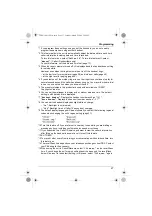 Предварительный просмотр 27 страницы Panasonic KX-TG8411FX Operating Instructions Manual