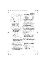 Предварительный просмотр 31 страницы Panasonic KX-TG8411FX Operating Instructions Manual