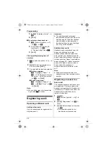 Предварительный просмотр 32 страницы Panasonic KX-TG8411FX Operating Instructions Manual