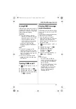 Предварительный просмотр 37 страницы Panasonic KX-TG8411FX Operating Instructions Manual