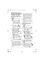 Предварительный просмотр 38 страницы Panasonic KX-TG8411FX Operating Instructions Manual