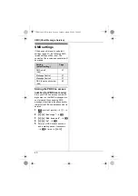 Предварительный просмотр 40 страницы Panasonic KX-TG8411FX Operating Instructions Manual