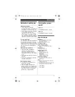 Предварительный просмотр 7 страницы Panasonic KX-TG8411HG Operating Instructions Manual