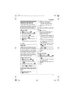 Предварительный просмотр 11 страницы Panasonic KX-TG8411HG Operating Instructions Manual