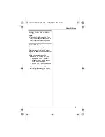 Предварительный просмотр 14 страницы Panasonic KX-TG8411HG Operating Instructions Manual