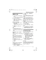 Предварительный просмотр 13 страницы Panasonic KX-TG8412C Operating Instructions Manual