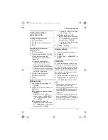 Предварительный просмотр 17 страницы Panasonic KX-TG8412C Operating Instructions Manual