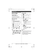 Предварительный просмотр 14 страницы Panasonic KX-TG8421E Operating Instructions Manual