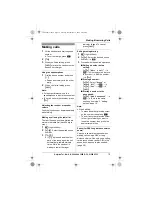 Предварительный просмотр 15 страницы Panasonic KX-TG8421E Operating Instructions Manual